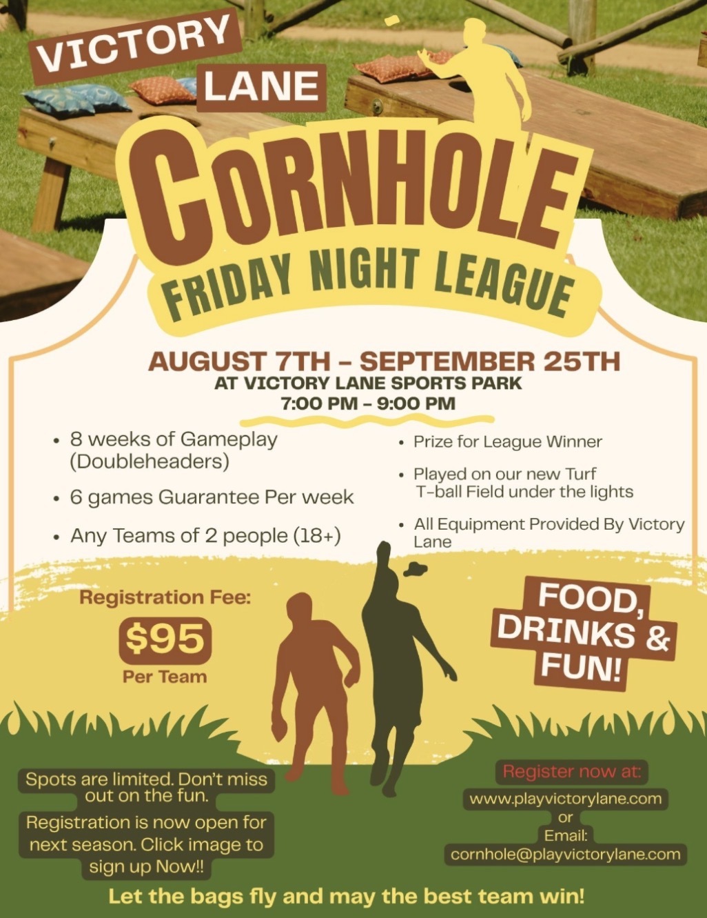 Cornhole Registration